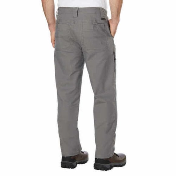 Gray NWT  Canvas Utility Pants for Men GH Bass - Picture 5 of 13